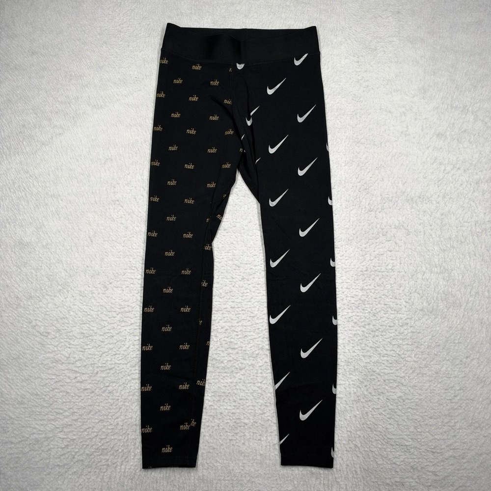 Nike Sportswear Leg-A-See Metallic Clash All Over Print Leggings Women's Medium